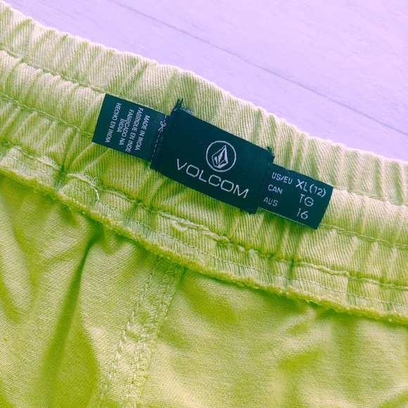 VOLCOM NEW Strutin Stone Shorts Island Green - Picture 10 of 12